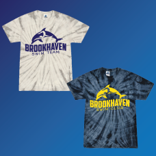 Brookhaven Swim Team Tie Dye Tee